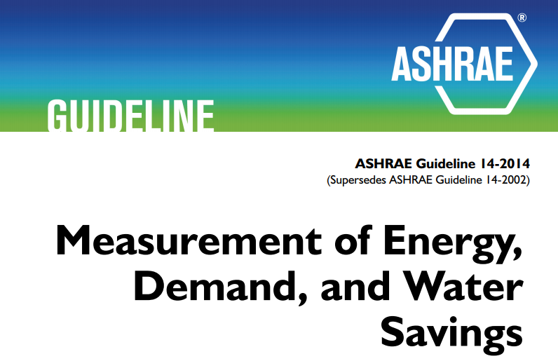 What is ASHRAE Guideline 14?